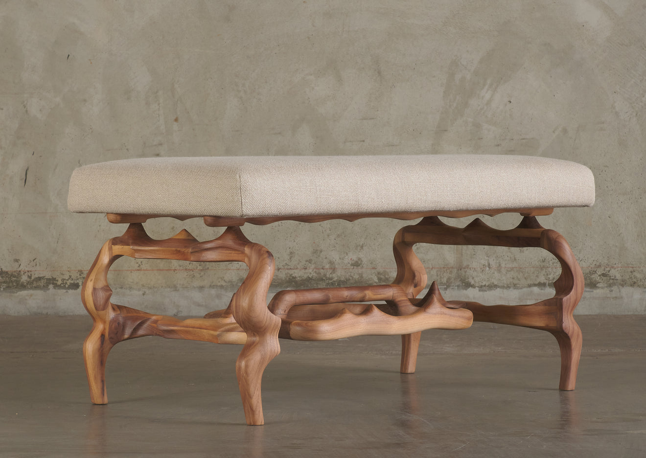 LARGE STOOL DESIGNED BY VICTOR ROMAN MANUFACTURED BY ATELIER(ER)
